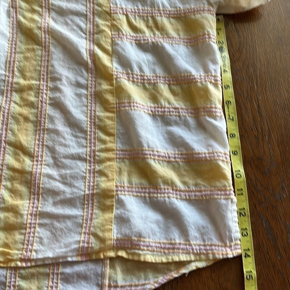 Matilda Jane summer picnic top size XL cotton  flutter sleeves full fit v neck - Picture 10 of 12